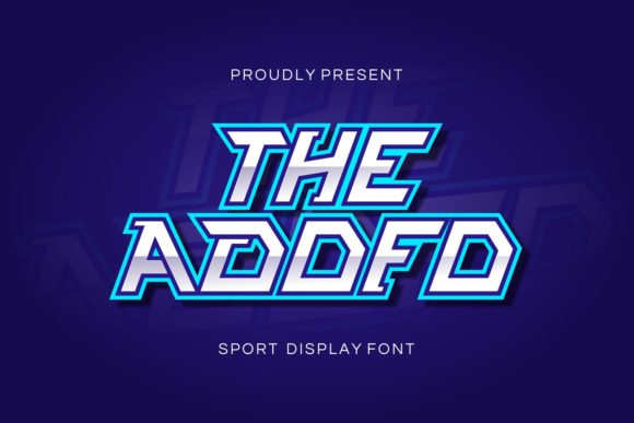 Adofo: A Futuristic Display Font for Creative Makers