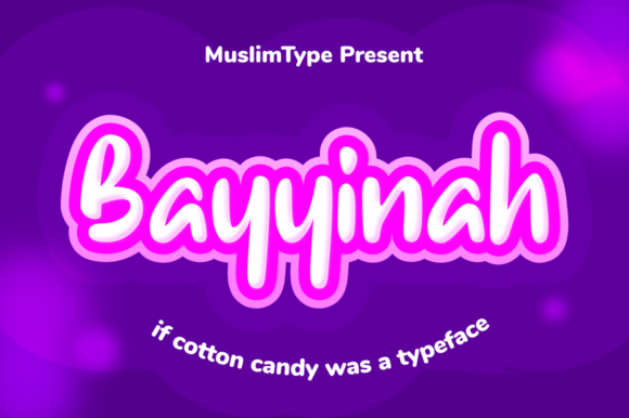 Bayyinah: A Joyful Display Font for Creative Web Design