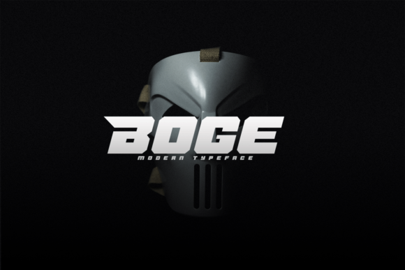 Boge: A Bold and Thick Display Font for Creative Campaigns
