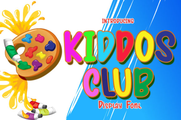 Bring Joy to Your Creations with Kiddos Club Font