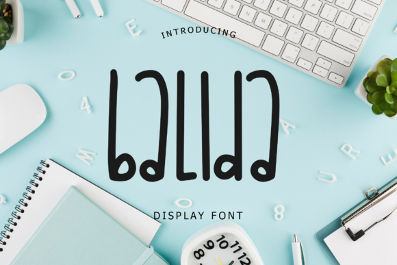 Discover the Joy of Balida: A Quirky and Cute Display Font