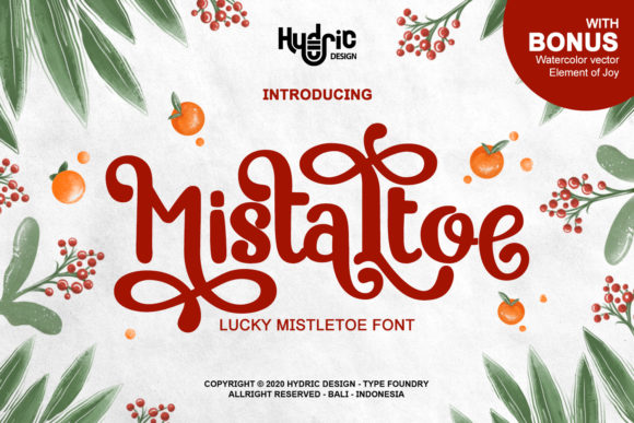 Discover the Magic of Mistaltoe: A Font for Creative Makers