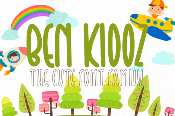 Discover the Playful Charm of Ben Kidoz Font