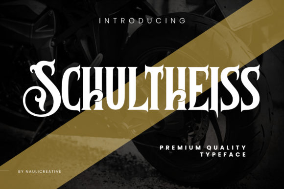 Discovering Schultheiss: A Unique Display Font for Editorial Design