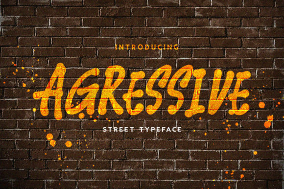 Enhance Your Brand with Agressive: A Unique Display Font