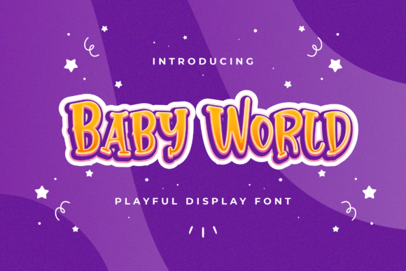 Enhance Your Brand with Baby World: A Joyful Display Font