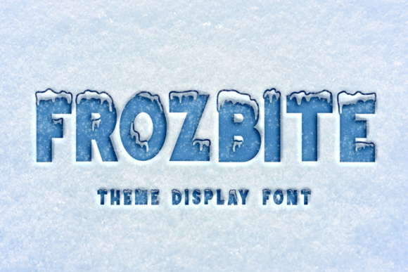 Enhance Your Brand with Frozbite: A Bold and Chunky Display Font