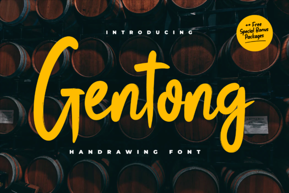 Enhance Your Brand with Gentong: A Stylish Display Font