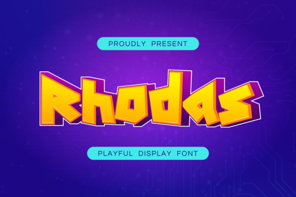 Enhance Your Brand with Rhodas: A Chunky, Bold Display Font