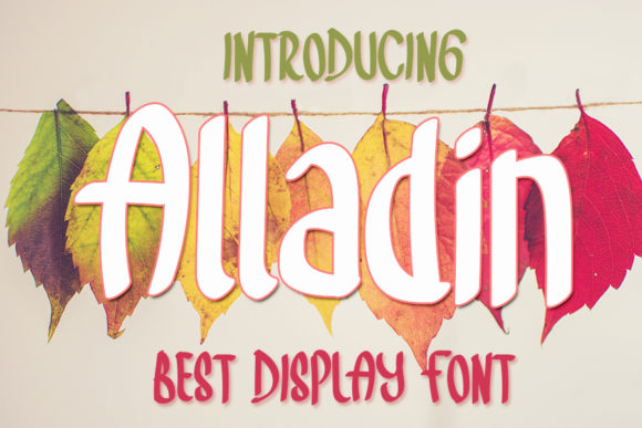 Enhance Your Campaigns with Alladin: A Joyful Display Font