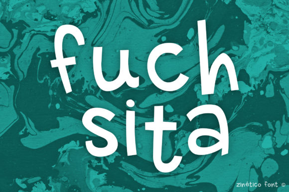 Fuchsita: A Fun and Asymmetrical Font for Creative Publishing