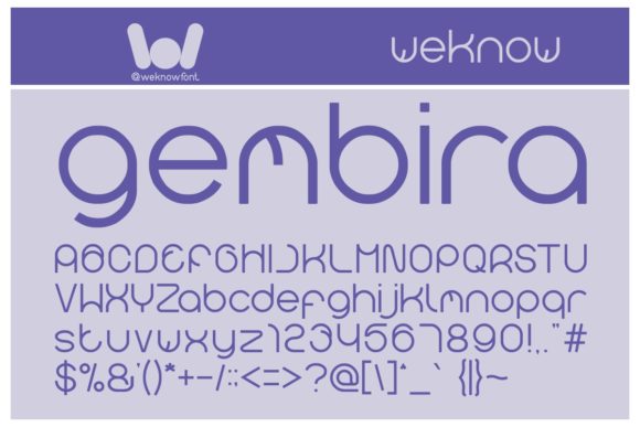 Gembira: A Dazzling Display Font for Creative Campaigns
