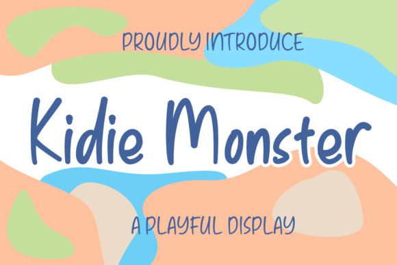 Kidie Monster: A Playful Display Font for Engaging Content