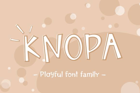 Knopa Font Review: Quirky Display Type for Branding