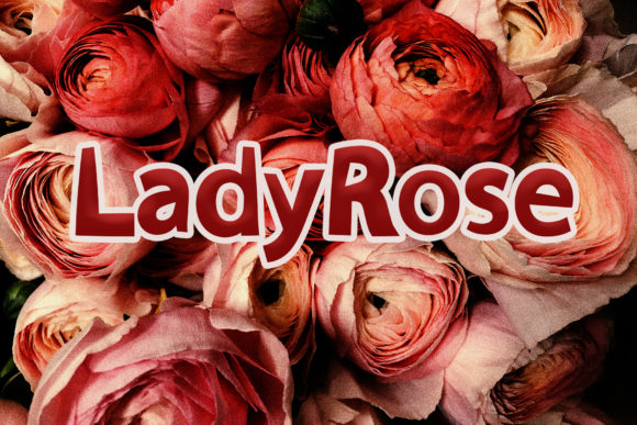 Lady Rose: A Display Font for Elegant Editorial Design