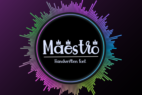 Maestro: A Whimsical Display Font for Engaging Campaigns
