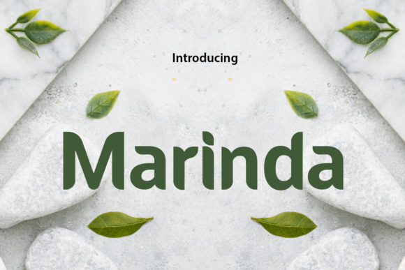 Marinda: A Bold and Simple Display Font for Creative Campaigns