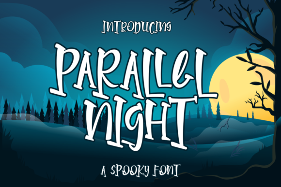 Parallel Night: A Friendly Display Font for Your Brand