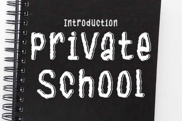 Private School Font: Elevating Boutique Brand Identity