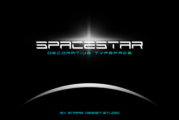 Spacestar: A Futuristic Display Font for Creative Minds