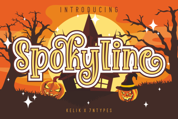 Spokyline: The Joyful Font for Creative Makers