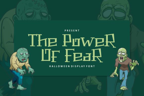 The Power of Fear: A Spooky and Dramatic Display Font