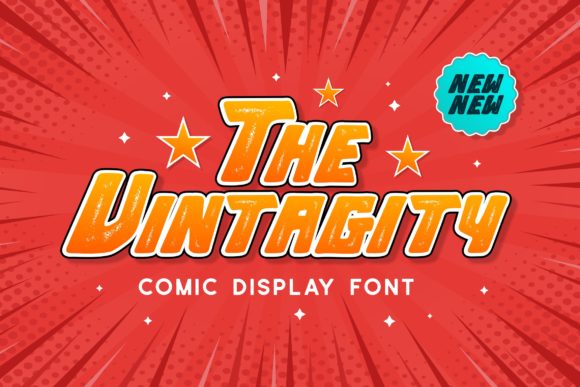 The Vintagity: A Charming Vintage Display Font for Crafters