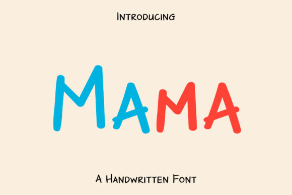 Transform Your Brand with Mama: A Stylish Display Font