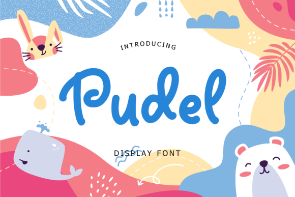Transform Your Brand with Pudel: A Fun and Quirky Display Font