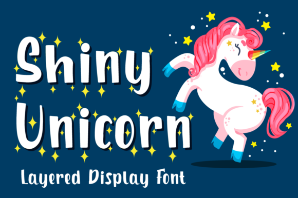 Transform Your Brand with Shiny Unicorn Font