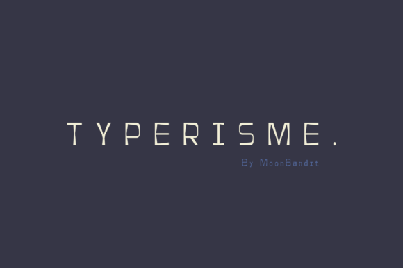 Typerisme Font: A Vintage Display Typeface for Small Business Branding