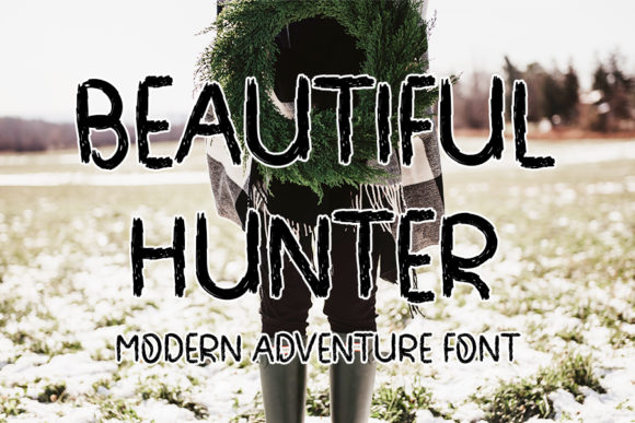 Unleash Creativity with Beautiful Hunter Font